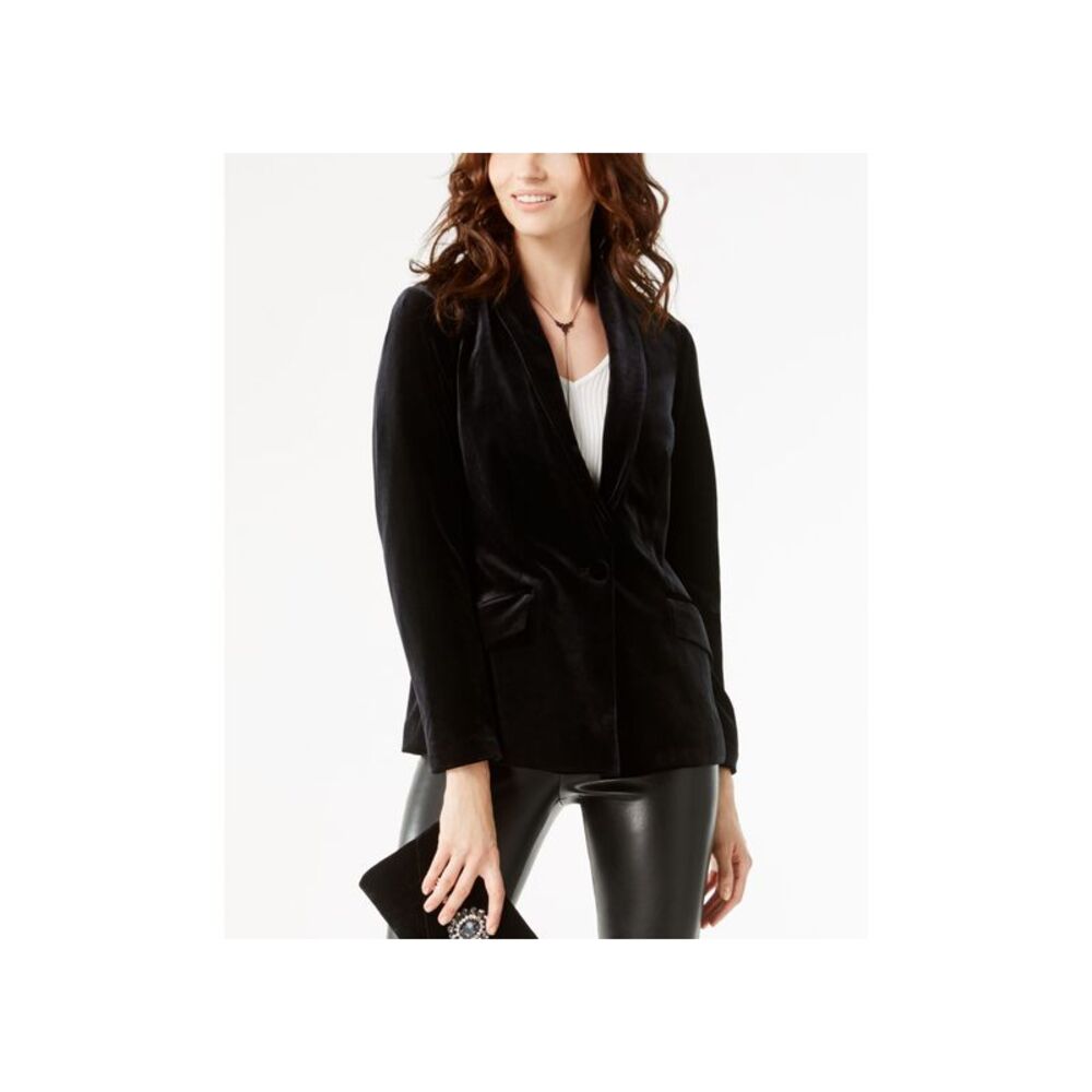 INC International Concepts Women's Velvet Blazer